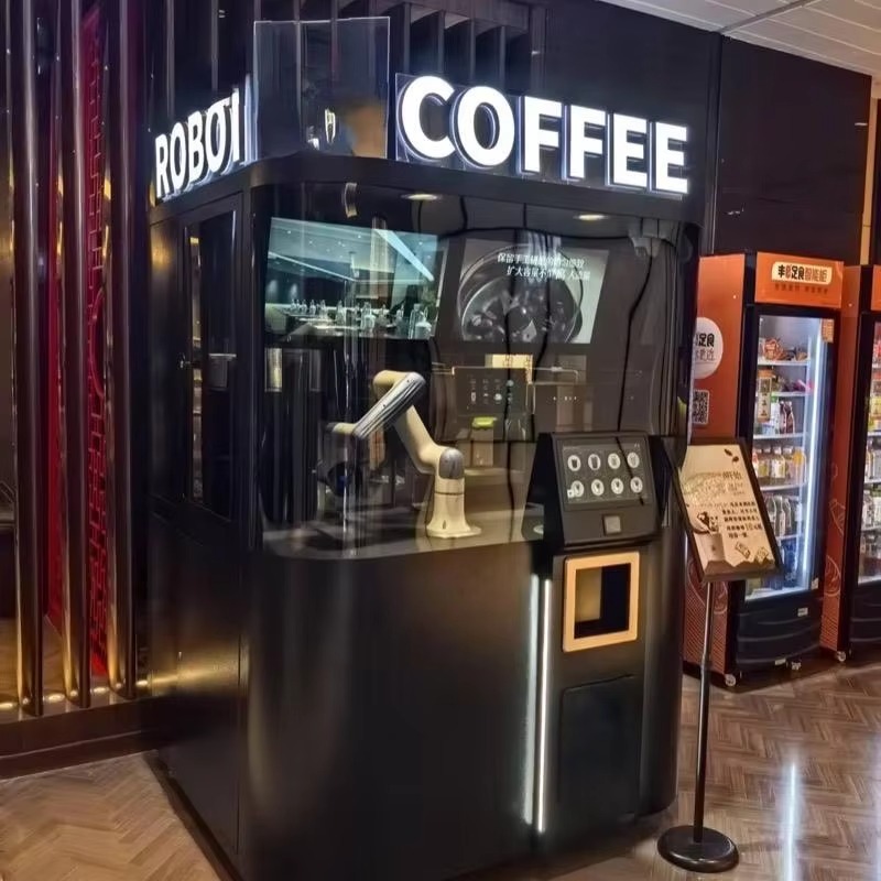 Meal Prep Vending Machine - カスタム24時間稼働NOVA 2ロボットバリスタコーヒーマシンラテメーカー モーター協働フードショップサーバー