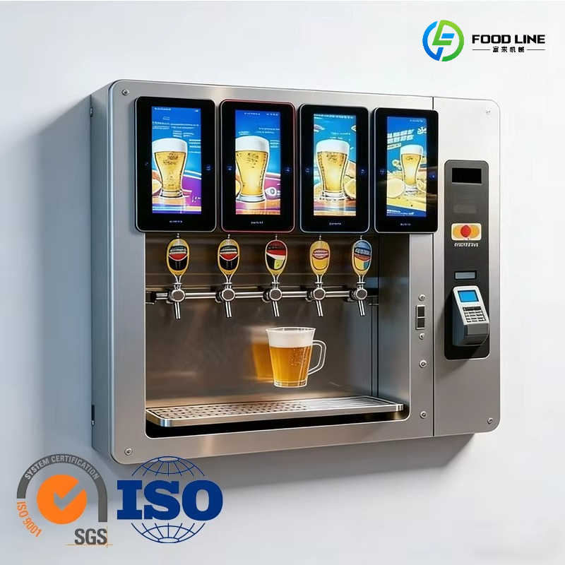 Meal Prep Vending Machine - ビール自動販売機 金属製 ステンレス鋼 コンパクト セルフサービス ドラフトディスペンサー