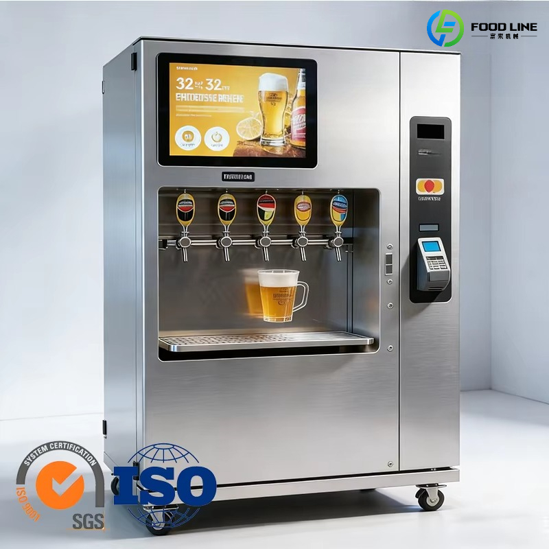 Meal Prep Vending Machine - セルフサービス金属製ビール自動販売機SDKクラウドベース管理クレジットカード・コイン決済ドラフトビールカスタマイズ