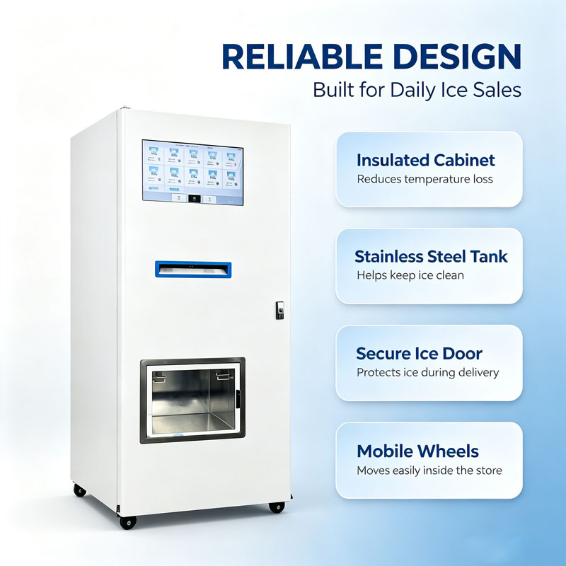 業務用自動販売機 氷自動販売機 自動製氷機 セルフサービス機 - Meal Prep Vending Machine のレビューと価格