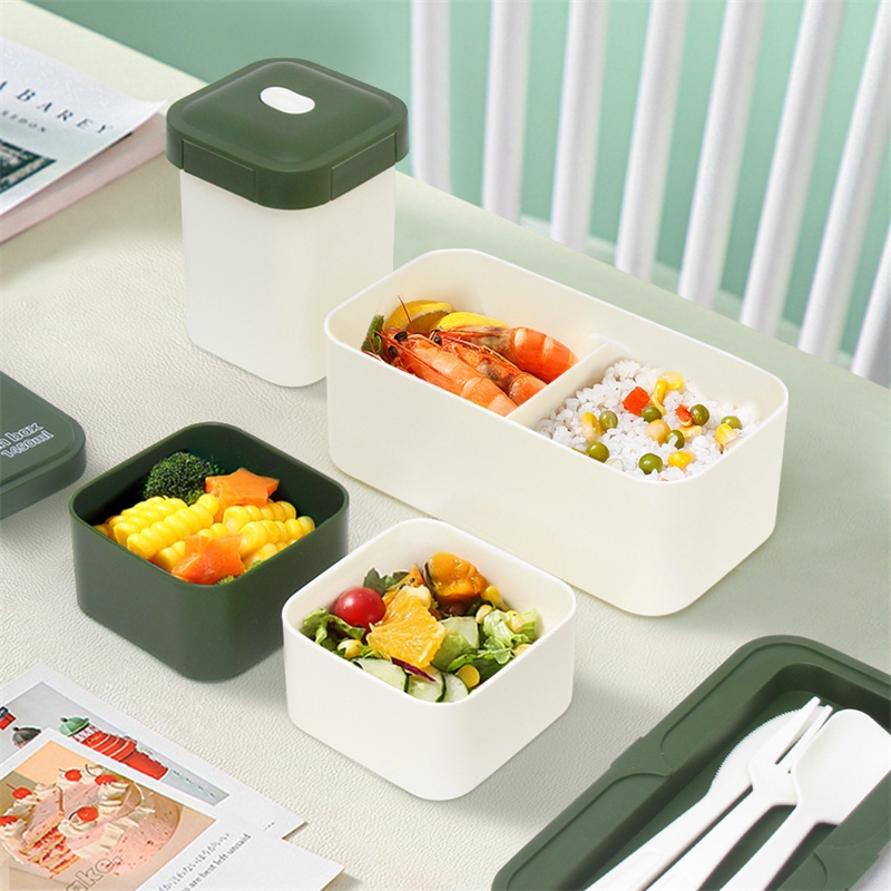 ダブルコンパートメント弁当箱電子レンジ弁当容器オフィスワーカ - Meal Prep Japanese Food のレビューと価格