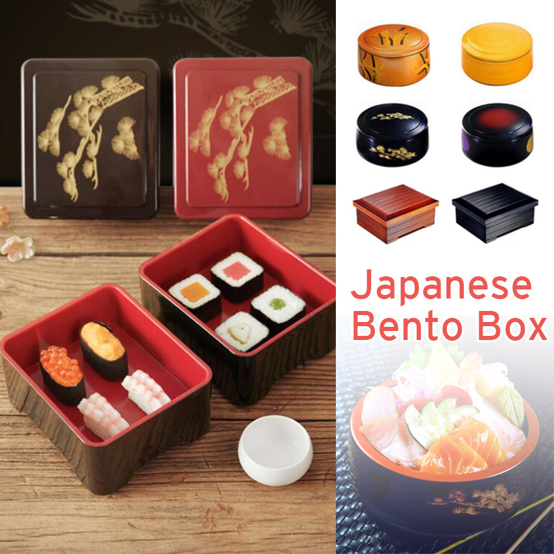ふた付き和風弁当箱,樹脂製ウナギ弁当箱,米寿司ケータリング, - Meal Prep Japanese Food のレビューと価格