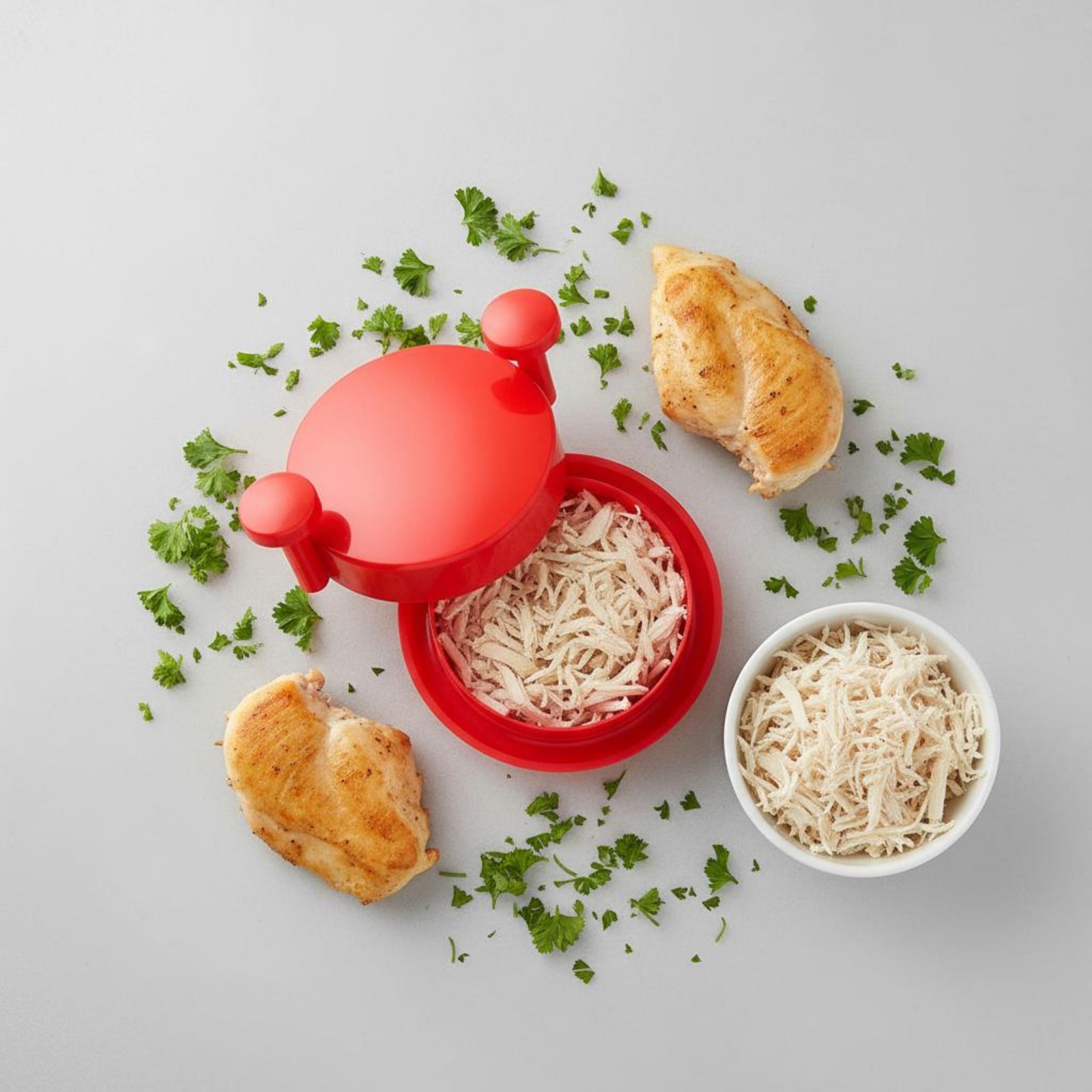 鶏胸肉シュレッダー 高タンパク質ミールプレップ用鶏肉シュレッ - Meal Prep Low Calorie High Protein のレビューと価格
