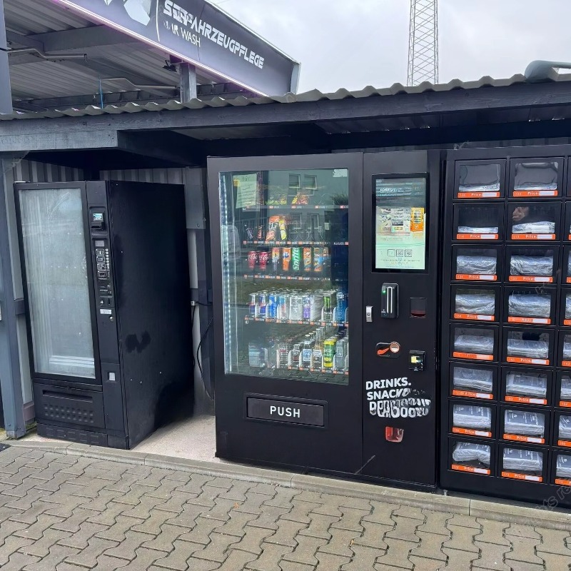 カスタム自動ロッカーインテリジェントストレージソリューション - Meal Prep Vending Machine のレビューと価格