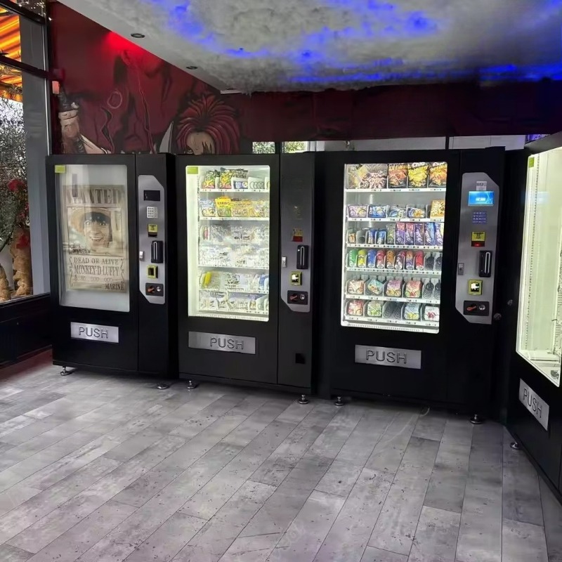 カスタム自動ロッカーインテリジェントストレージソリューション - Meal Prep Vending Machine のレビューと価格