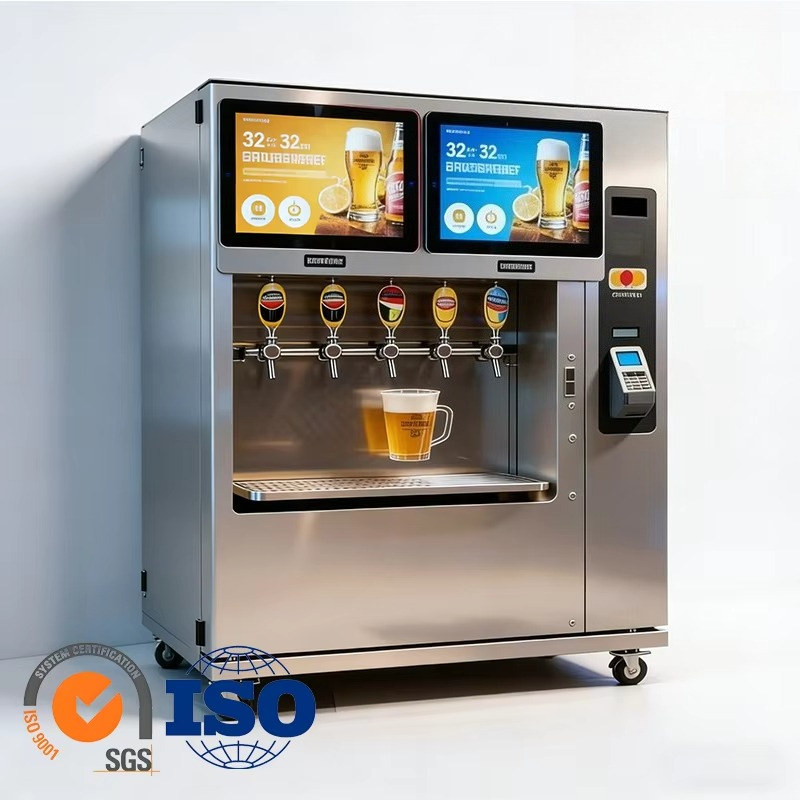 ビール自動販売機 金属製 ステンレス鋼 コンパクト セルフサ - Meal Prep Vending Machine のレビューと価格