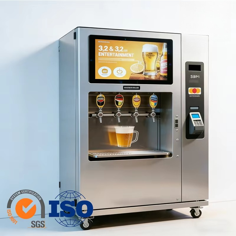 ビール自動販売機 金属製 ステンレス鋼 コンパクト セルフサ - Meal Prep Vending Machine のレビューと価格
