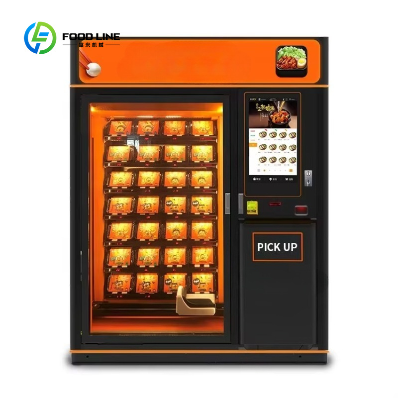 カスタマイズ可能な温かい食品自動販売機、ファーストフードサン - Meal Prep Vending Machine のレビューと価格