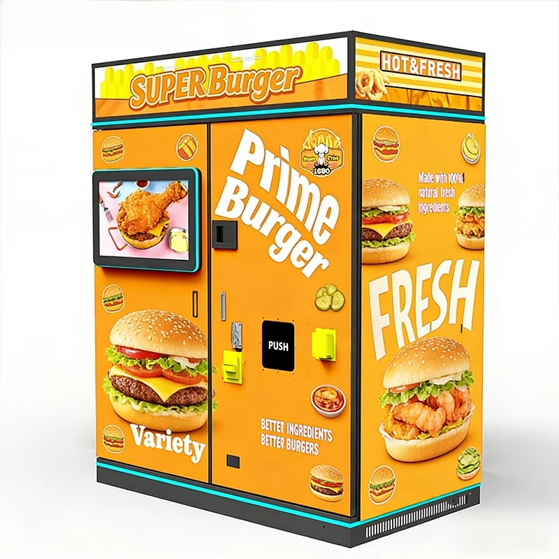 カスタマイズ可能なファストフード自動販売機、電子レンジ、SD - Meal Prep Vending Machine のレビューと価格