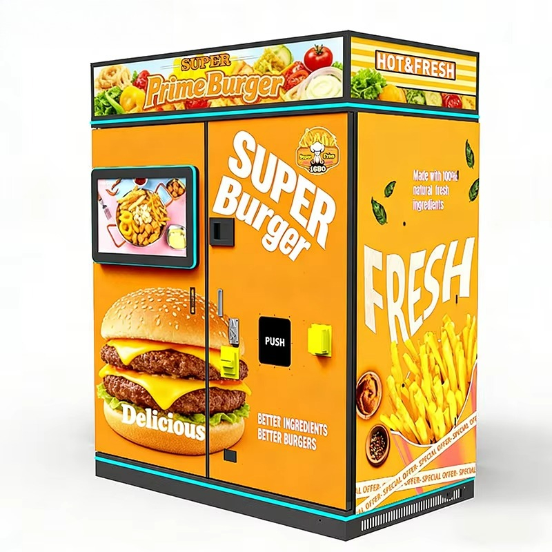 カスタマイズ可能なファストフード自動販売機、電子レンジ、SD - Meal Prep Vending Machine のレビューと価格