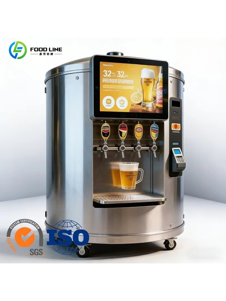 セルフサービス金属製ビール自動販売機SDKクラウドベース管理 - Meal Prep Vending Machine のレビューと価格