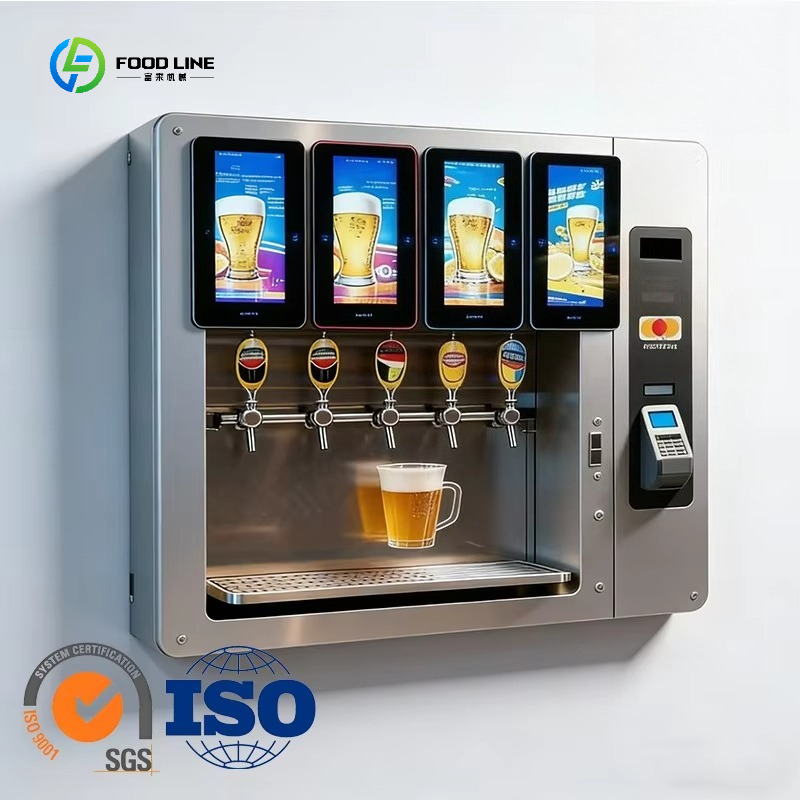 セルフサービス金属製ビール自動販売機SDKクラウドベース管理 - Meal Prep Vending Machine のレビューと価格