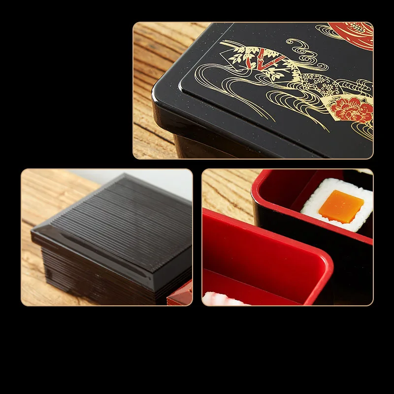 日本のランチボックス、寿司ボックス、食品容器、サービングトレ - Meal Prep Japanese Food のレビューと価格
