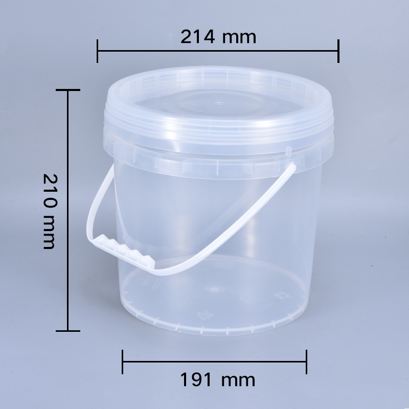 ハンドルと蓋付きの食品グレード5リットルプラスチックバケット - Meal Prep Co のレビューと価格