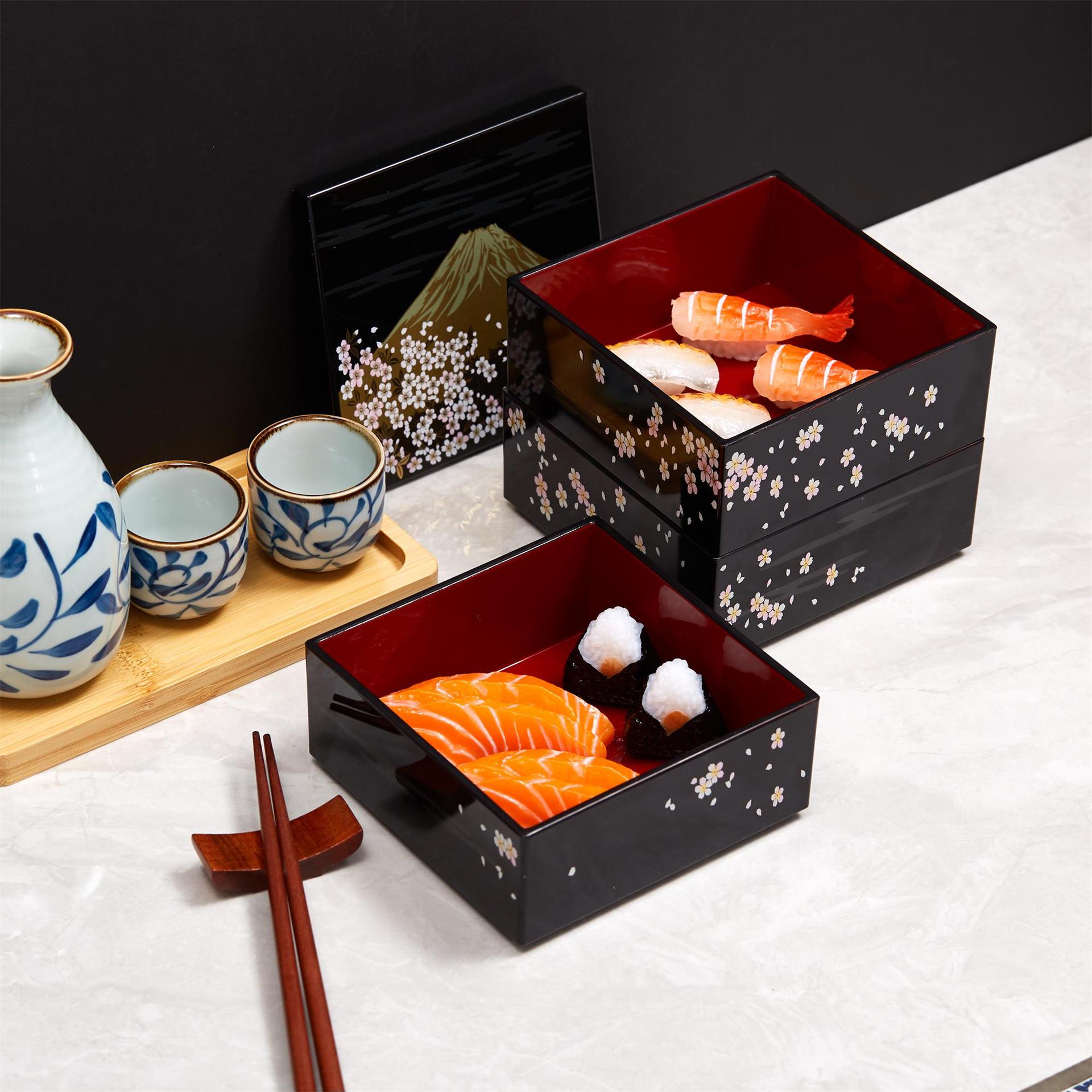 和風弁当箱 オフィス用 健康的な食事準備用食品容器 ピクニッ - Meal Prep Japanese Food のレビューと価格