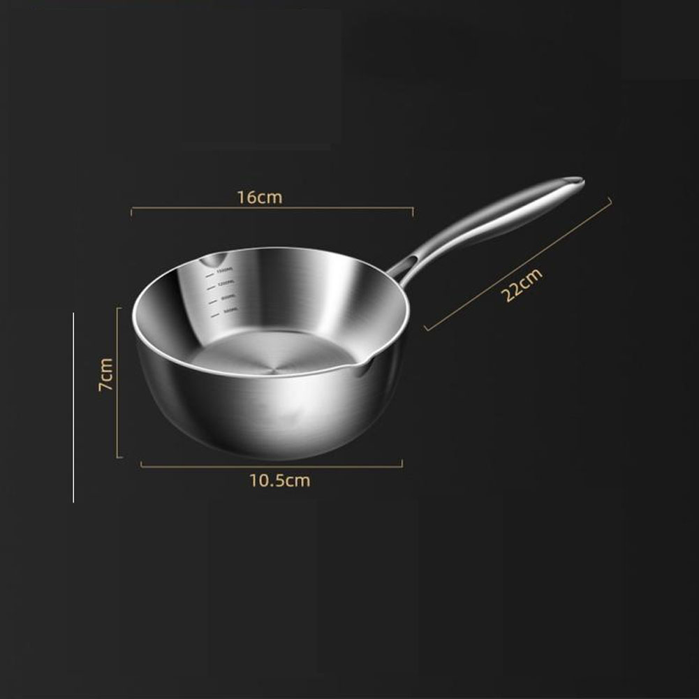 16cm日本製ステンレス製ミルクウォーマー、注ぎ口と内部計量 - Meal Prep Japanese Food のレビューと価格